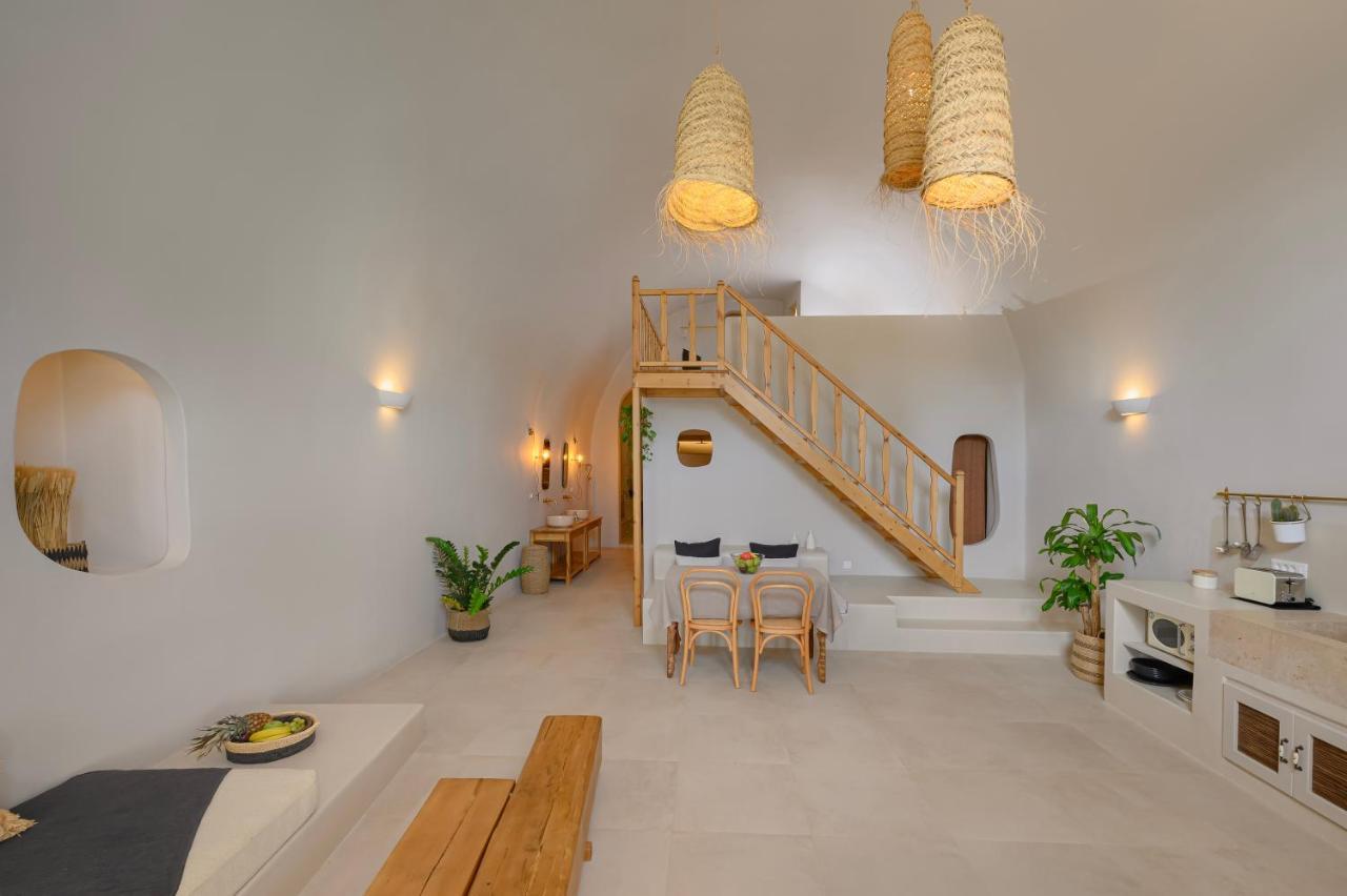 Elements Cave Suites Megalochori  Luaran gambar