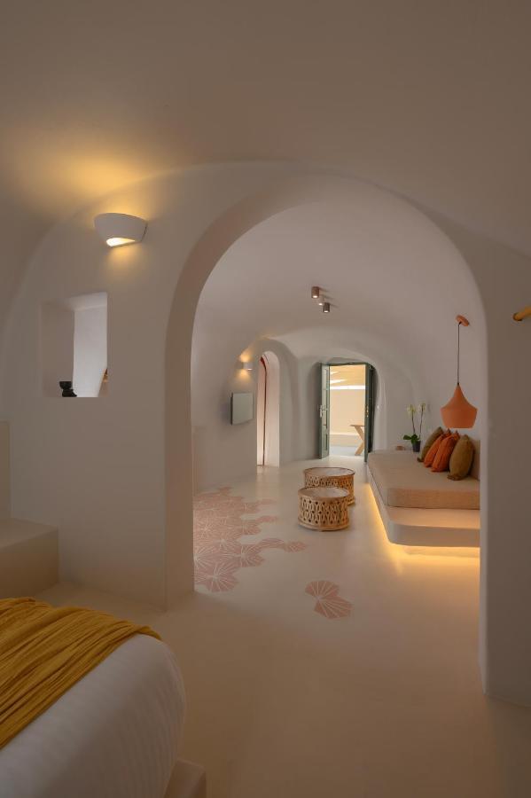 Elements Cave Suites Megalochori  Luaran gambar